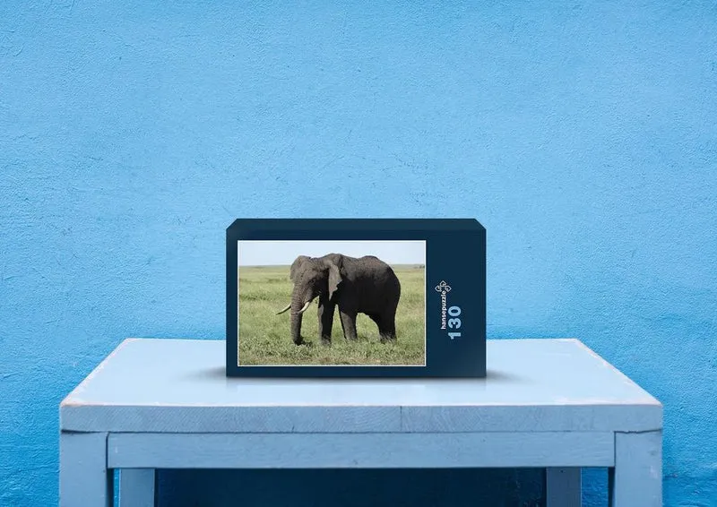 86605 Tierwelt - Elefant Puzzle