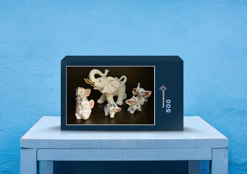86021 Hintergründe - Elefant Puzzle