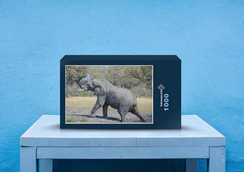86707 Tierwelt - Elefant Puzzle