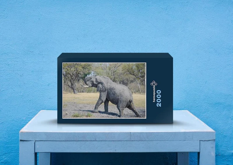 86707 Tierwelt - Elefant Puzzle