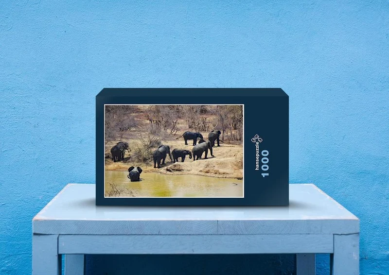 86725 Tierwelt - Elefanten Puzzle