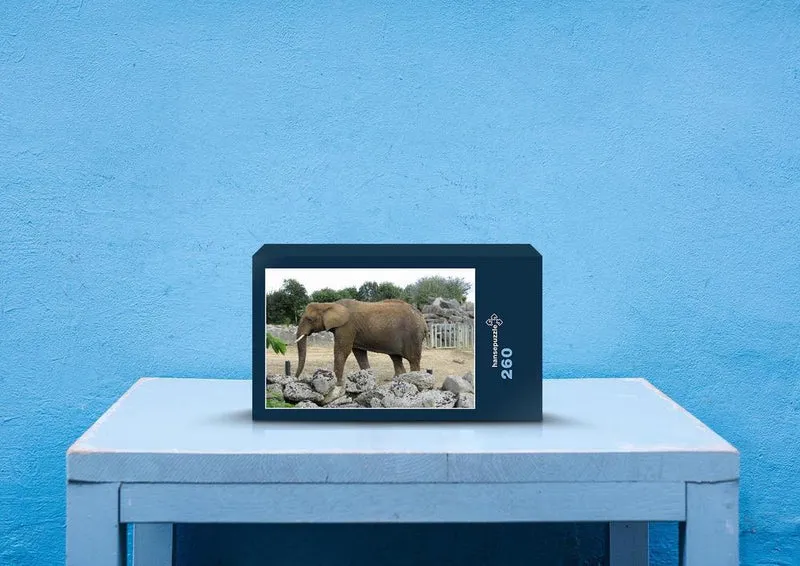 86730 Tierwelt - Elefant Puzzle
