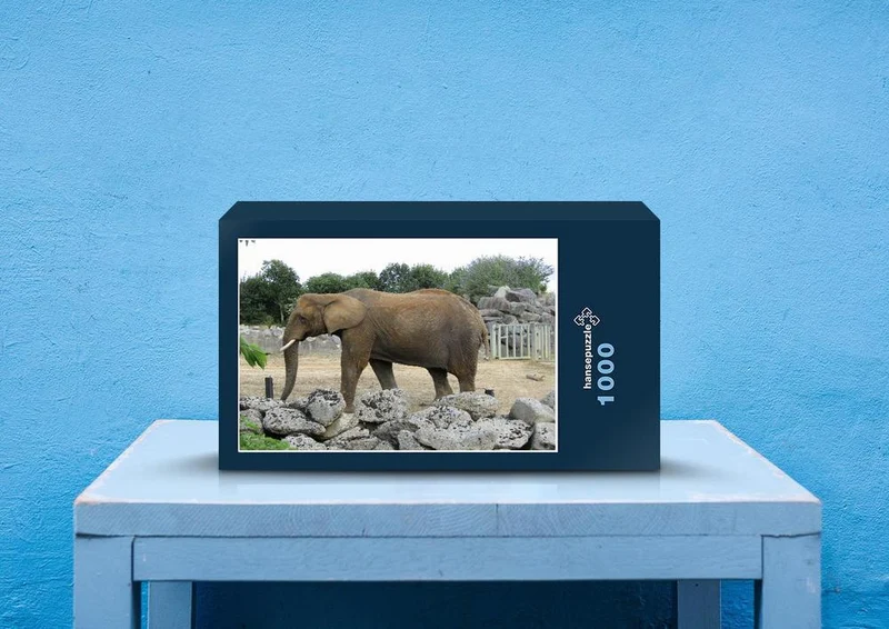 86730 Tierwelt - Elefant Puzzle