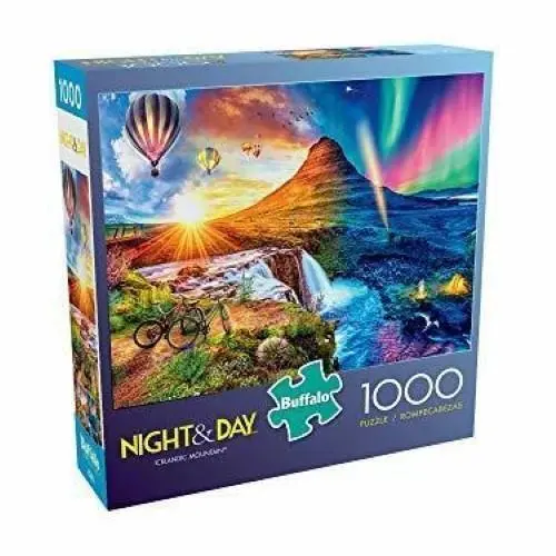 PFG Night & Day: Icelandic Mountain (Usage/Used - PUZZLES FOR GOOD)