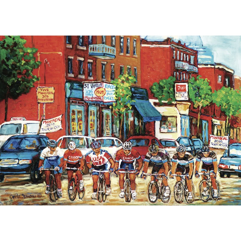 PFG Tour de l'île de Montréal, Carole Spandau (Usage/Used - PUZZLES FOR GOOD)