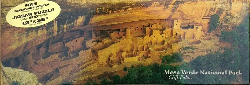 PFG Mesa Verde National Park Cliff Palace (Panoramic)(Usage/Used - PUZZLES FOR GOOD)