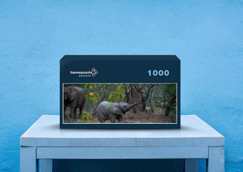 87292 Tierwelt - Elefanten Puzzle