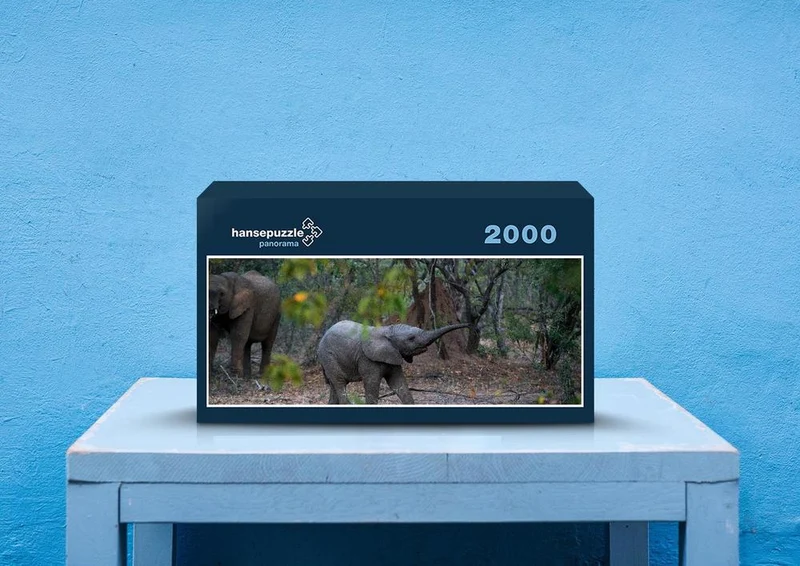 87292 Tierwelt - Elefanten Puzzle