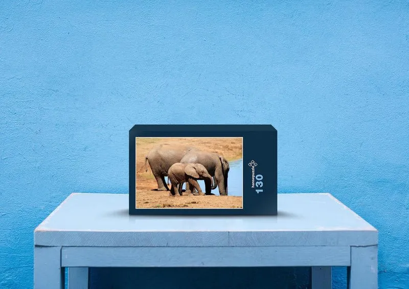 87302 Tierwelt - Elefanten Puzzle