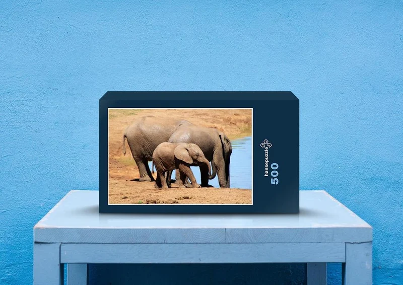 87302 Tierwelt - Elefanten Puzzle