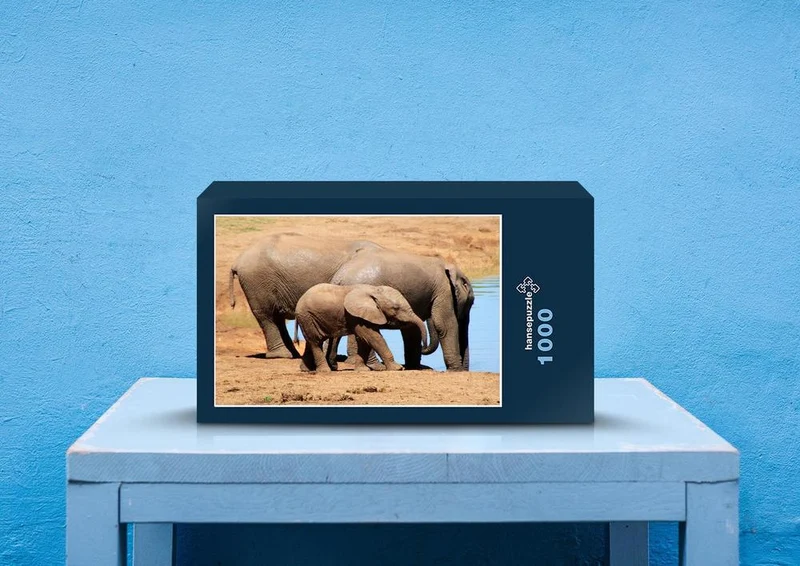 87302 Tierwelt - Elefanten Puzzle