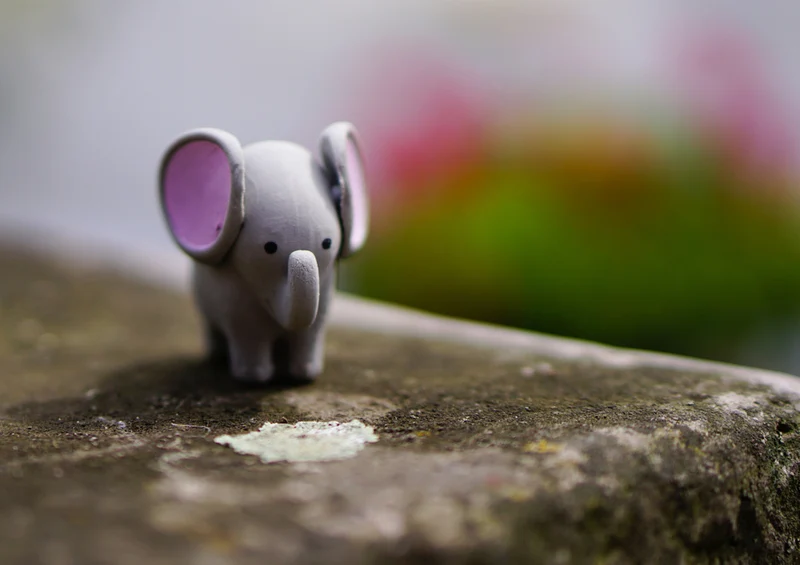 87306 Hintergründe - Elefant Puzzle