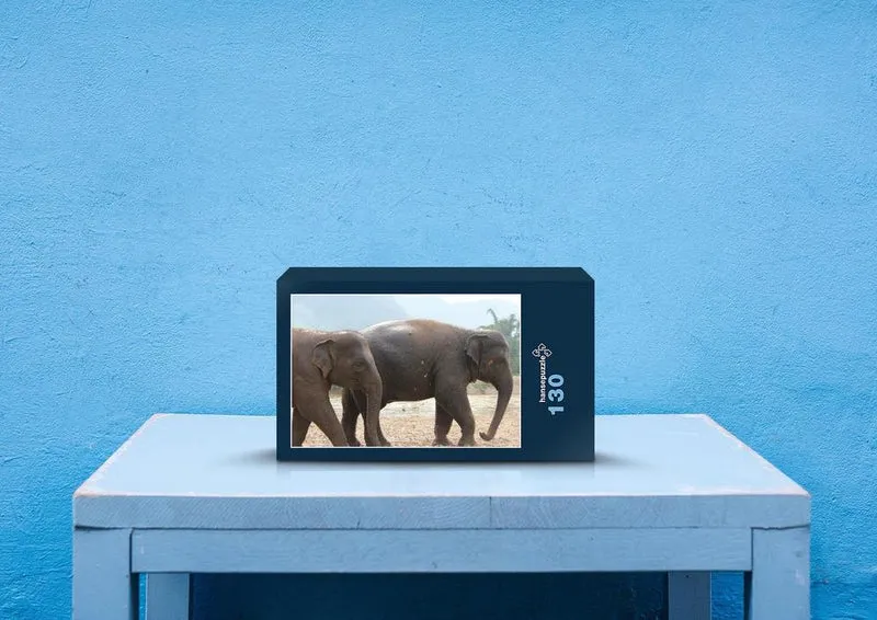 87073 Tierwelt - Elefanten Puzzle
