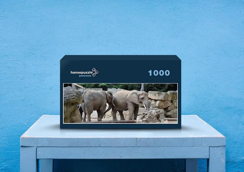 86774 Tierwelt - Elefanten Puzzle