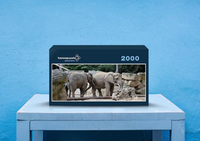 86774 Tierwelt - Elefanten Puzzle