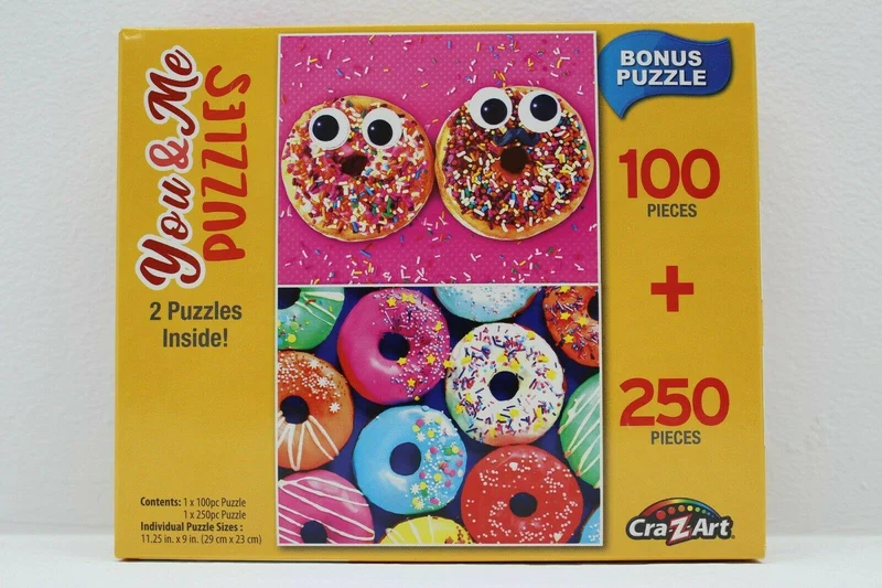 PFG 2-in-1 Funny Donuts & Colorful Sprinkle Donuts (Usage/Used - PUZZLES FOR GOOD)