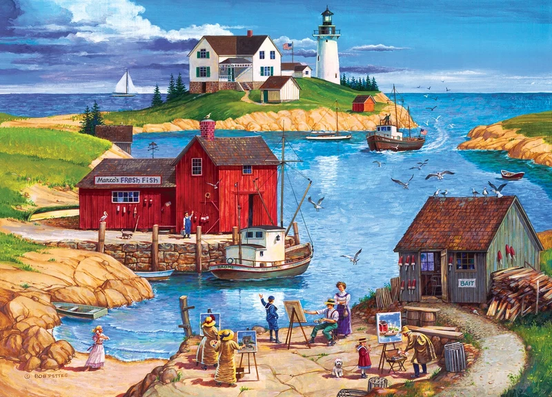 PFG Hometown Gallery - Ladium Bay, Bob Pettes (Usage/Used - PUZZLES FOR GOOD)