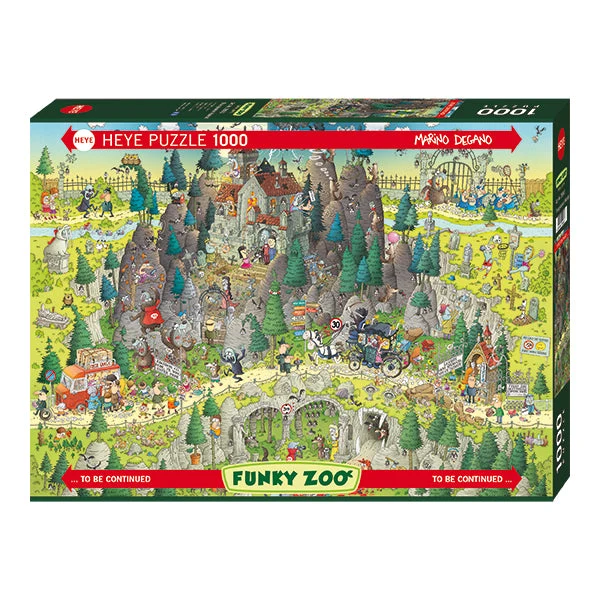 OPEN Funky Zoo: Transylvanian Habitat, Marino Degano (1000pcs)