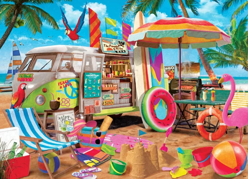 Beach Camper (1000pcs)