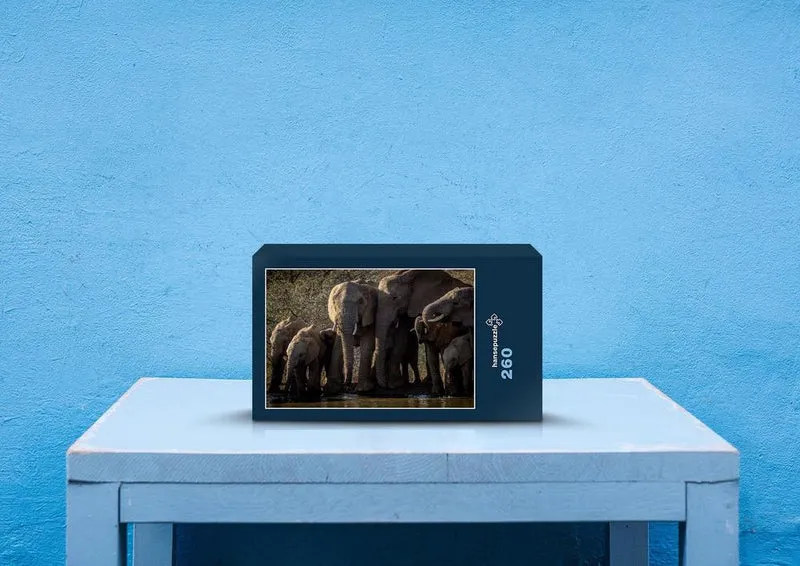 87345 Tierwelt - Elefanten Puzzle