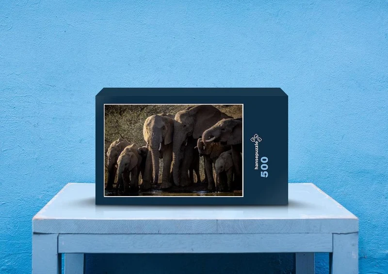 87345 Tierwelt - Elefanten Puzzle