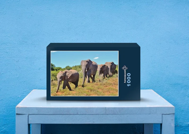 87368 Tierwelt - Elefanten Puzzle
