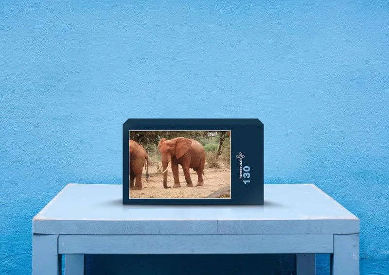 85872 Tierwelt - Elefanten Puzzle