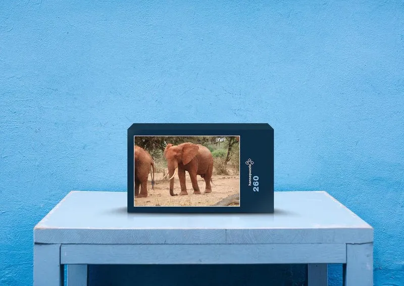 85872 Tierwelt - Elefanten Puzzle