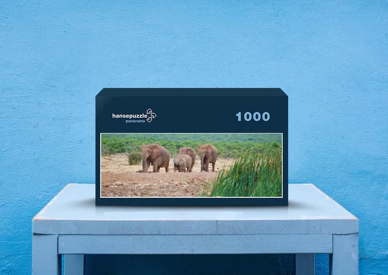 87129 Tierwelt - Elefanten Puzzle