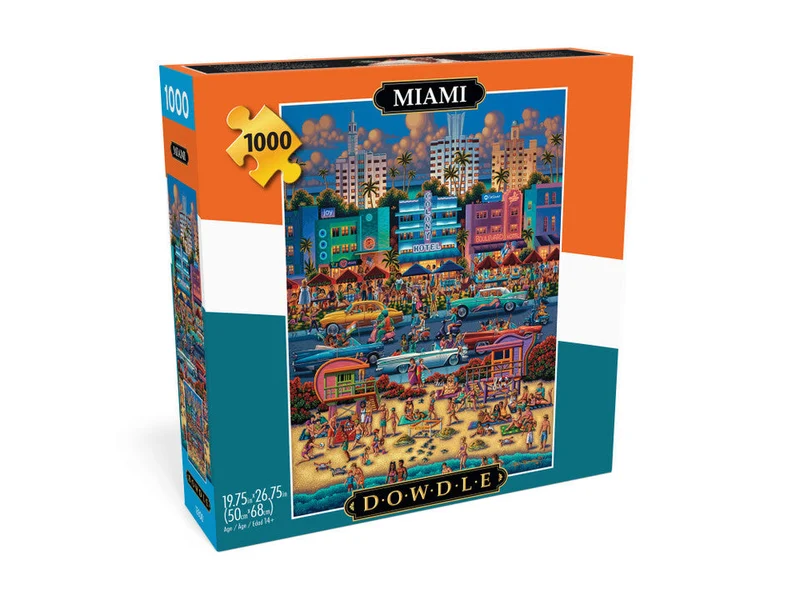 PFG Miami (1000pcs) (Usage/Used - PUZZLES FOR GOOD)