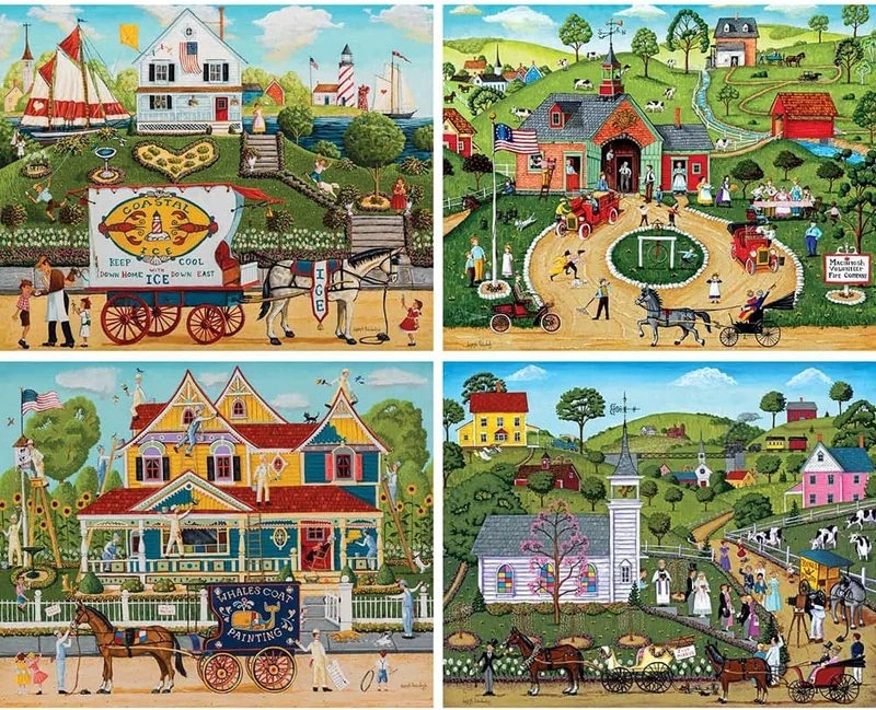 PFG Memory Lane - 4-in-1 Multipack (Usagé/Used - PUZZLES FOR GOOD)