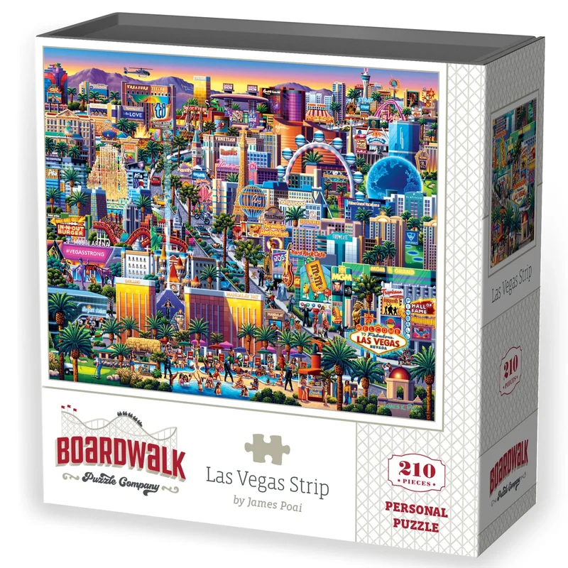 Las Vegas Strip - Personal Puzzle (210pcs)