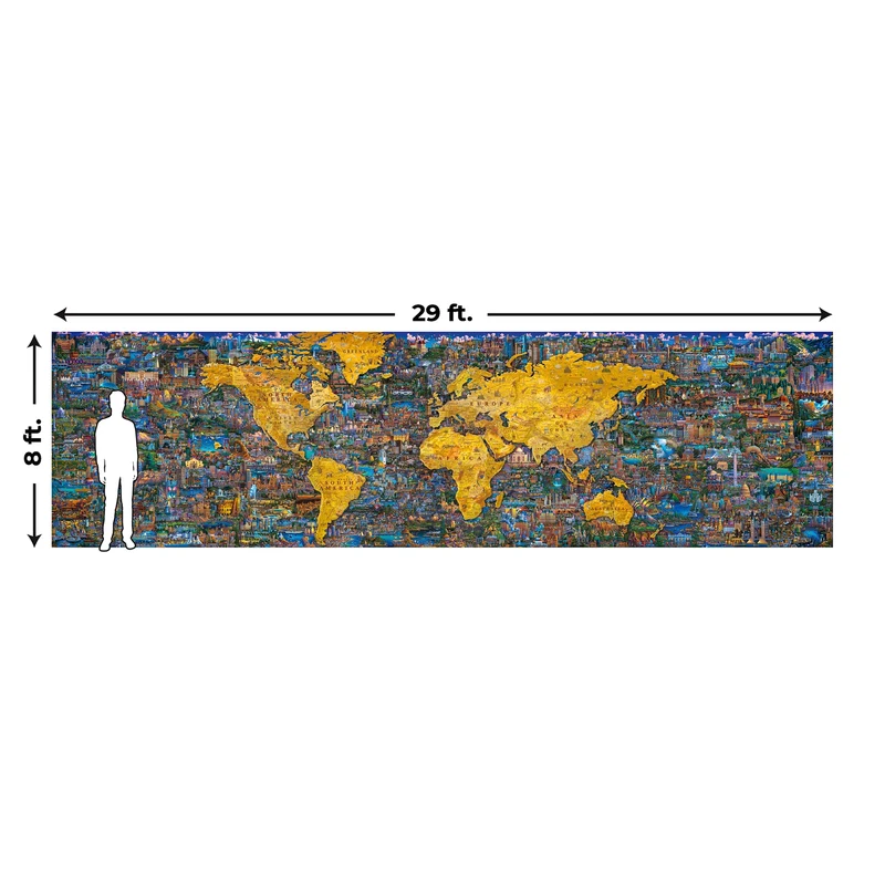 What a Wonderful World - World's Largest Puzzle (60,000pcs)
