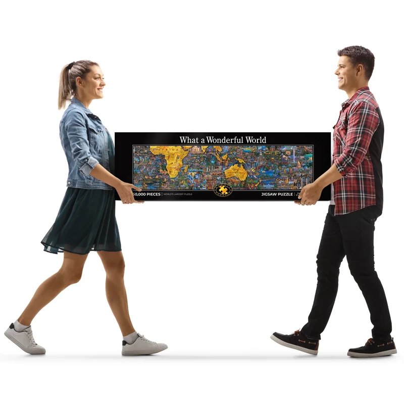 What a Wonderful World - World's Largest Puzzle (60,000pcs)