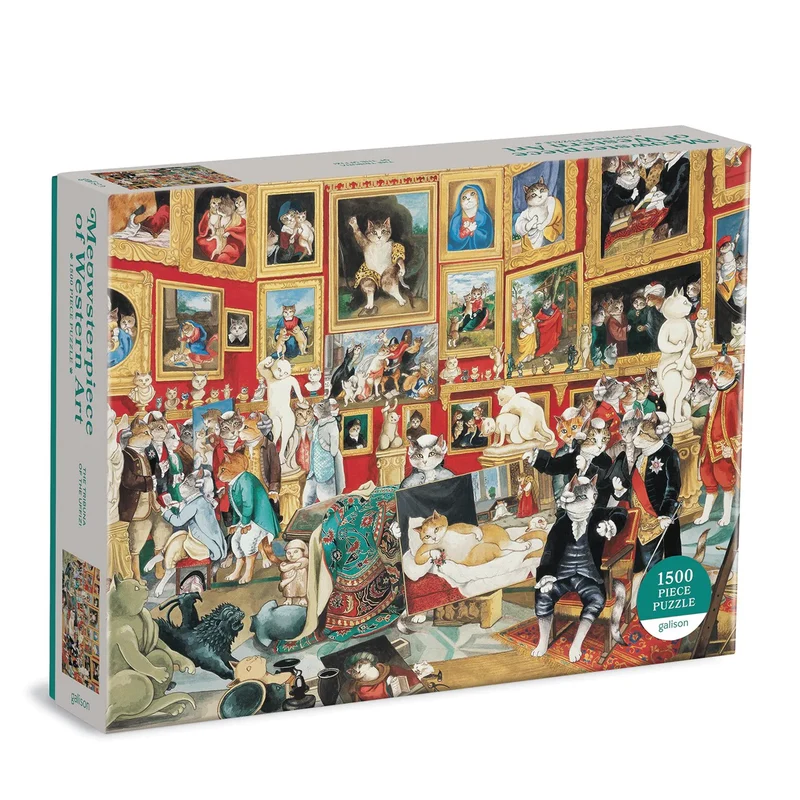 Tribuna of the Uffizi Meowsterpiece of Western Art (1500pcs)