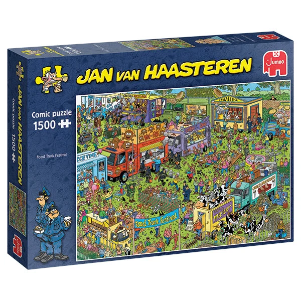 PFG Food Truck Festival, JVH (1500pcs) (Usage/Used - PUZZLES FOR GOOD)