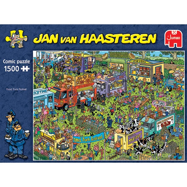 PFG Food Truck Festival, JVH (1500pcs) (Usage/Used - PUZZLES FOR GOOD)
