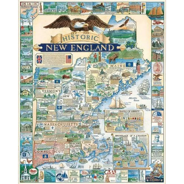 PFG Historic New England (Usage/Used - PUZZLES FOR GOOD)