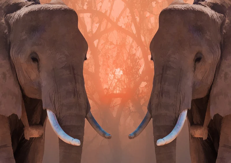 85896 Tierwelt - Elefant Puzzle