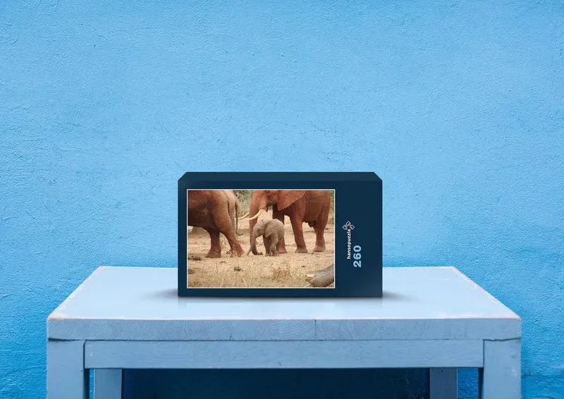 86856 Tierwelt - Elefanten Puzzle