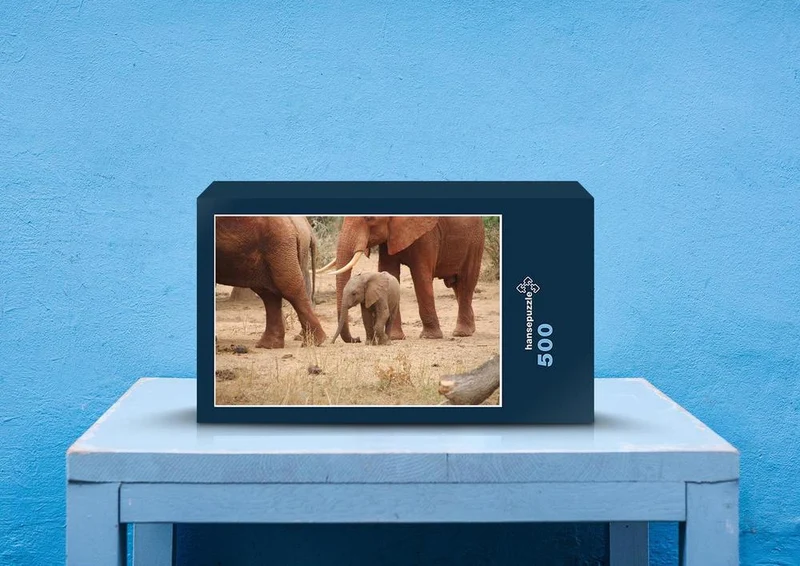 86856 Tierwelt - Elefanten Puzzle