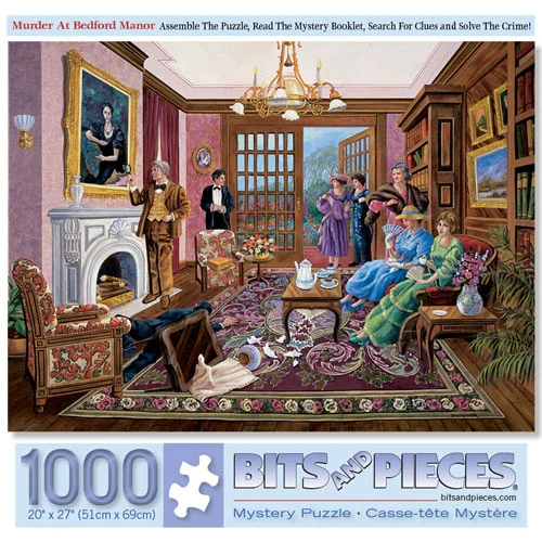PFG Murder at Bedford Manor (Usagé/Used - PUZZLES FOR GOOD)