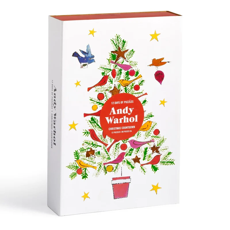 Advent Calendar - Andy Warhol 12 Days of Puzzles Countdown