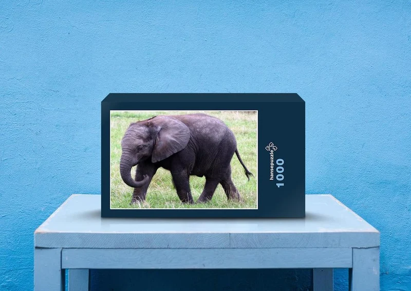 76651 Tierwelt - Elefant Puzzle