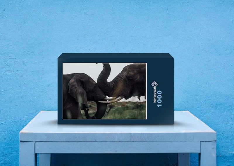 76671 Tierwelt - Elefanten Puzzle