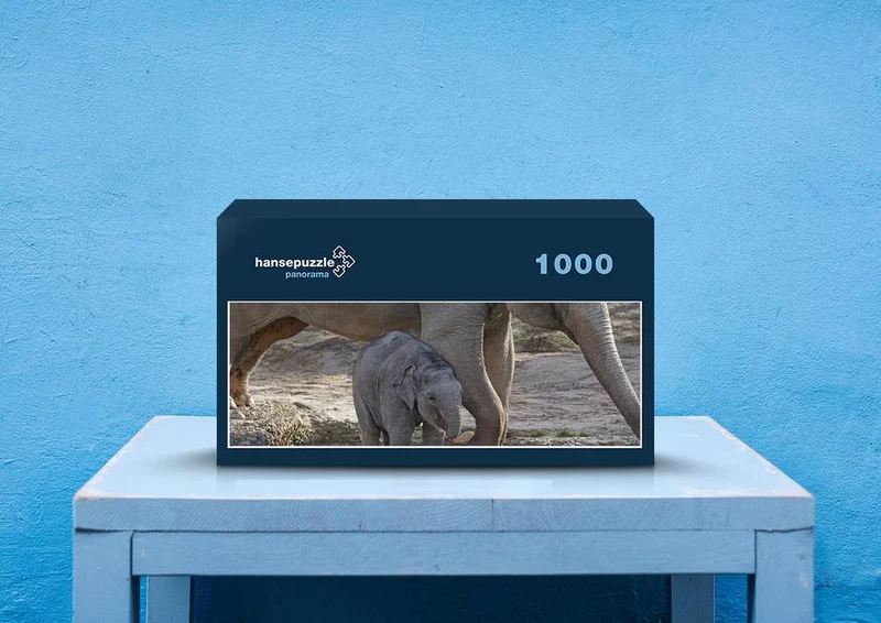 87151 Tierwelt - Elefanten Puzzle