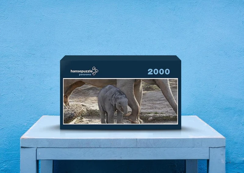 87151 Tierwelt - Elefanten Puzzle