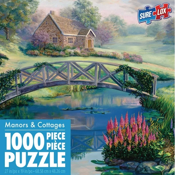 PFG Manors & Cottages - Blue Lagoon (Usage/Used - PUZZLES FOR GOOD)