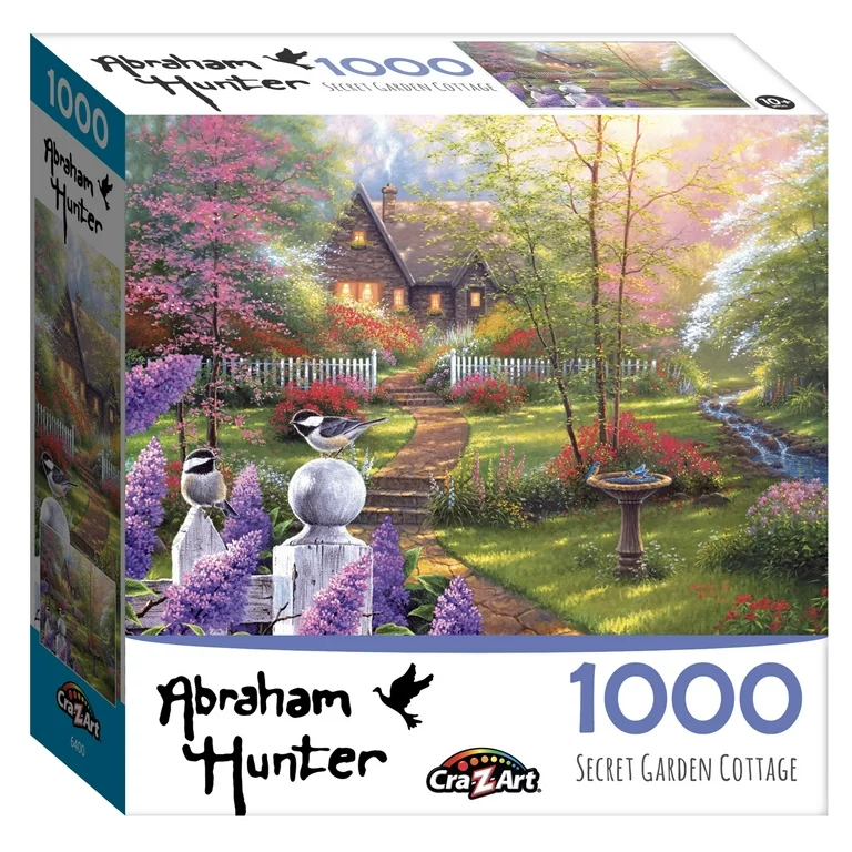 PFG Secret Garden Cottage (1000pcs) (Usage/Used - PUZZLES FOR GOOD)