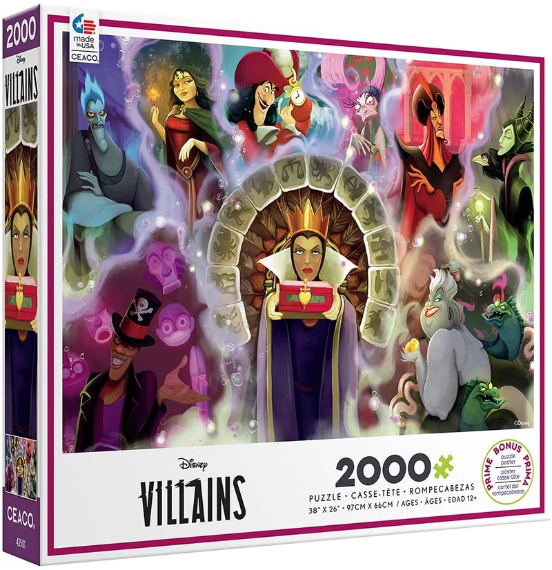 DMG Disney - Villains 2 (2000 Pcs) (DAMAGED BOX)